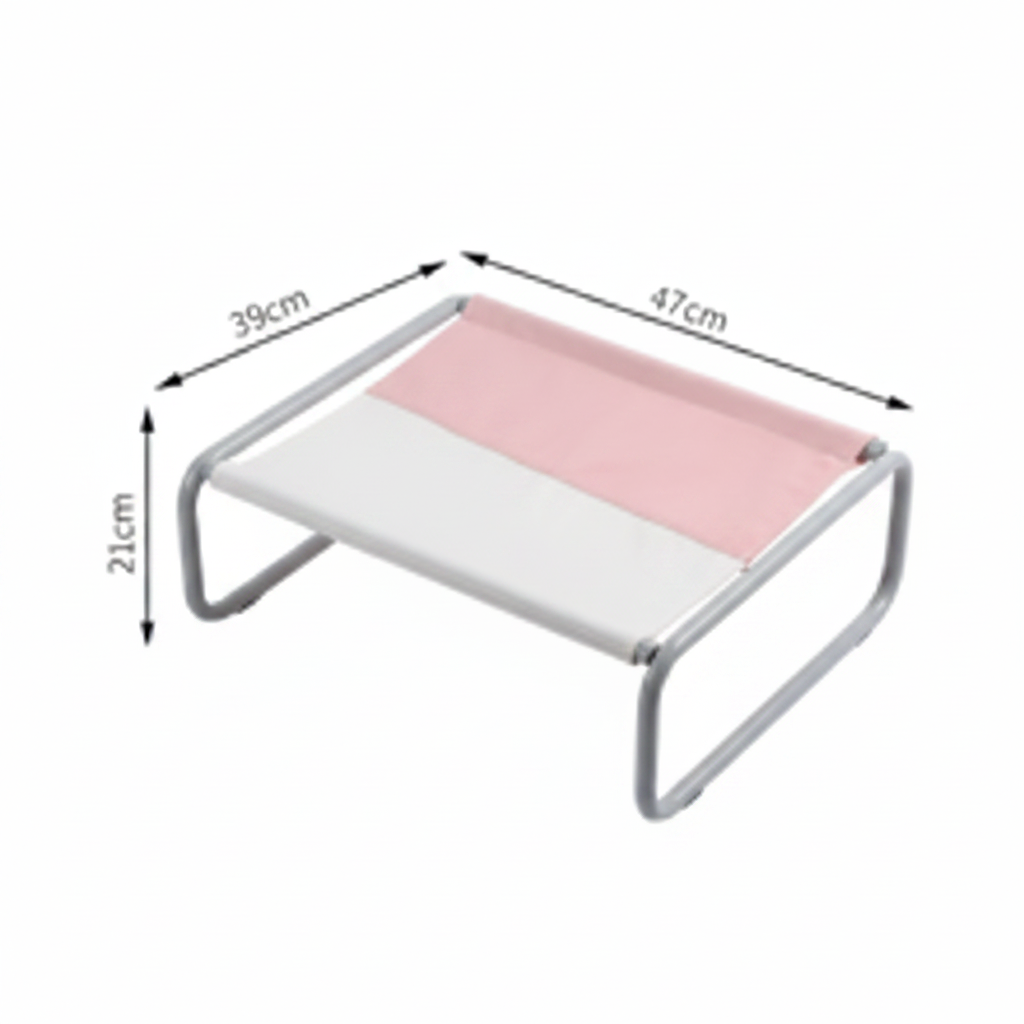 Pet Hammock Wooden Pink