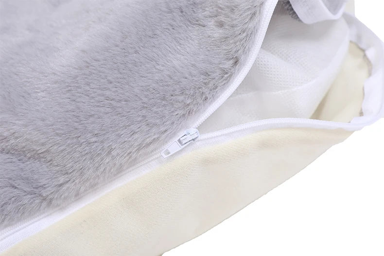 Pet Cat Bed Plush Small