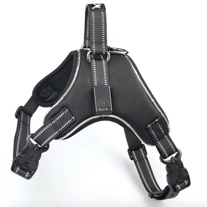 Pet Harness Rechargeable Black