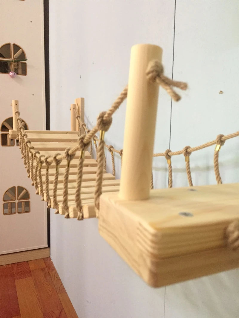 Pet Cat Bridge Wooden