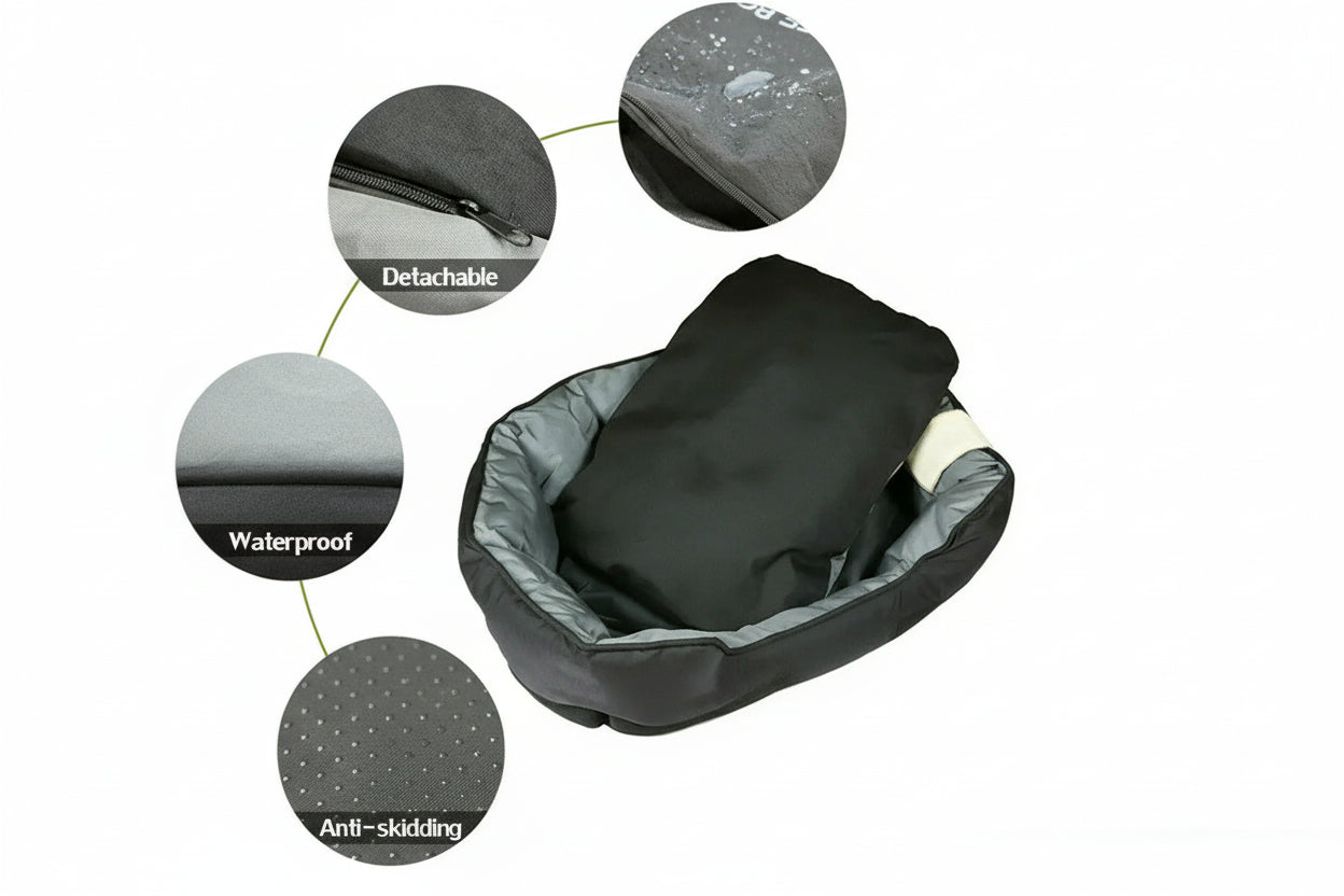 Waterproof Orthopedic Dog Bed Washable Pet Sofa Cushion Kennel Mat