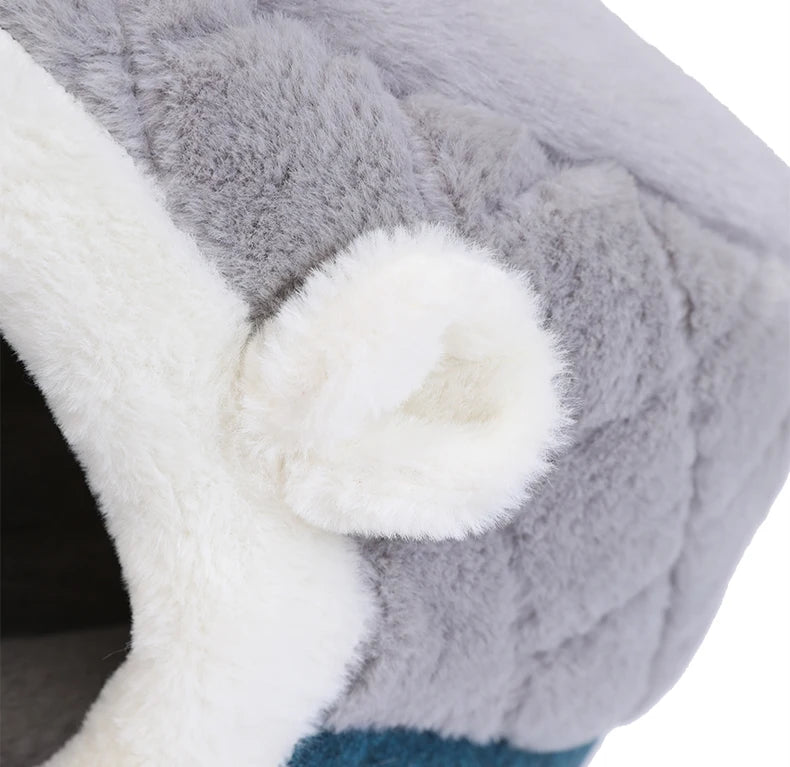 Pet Cat Bed Plush Small