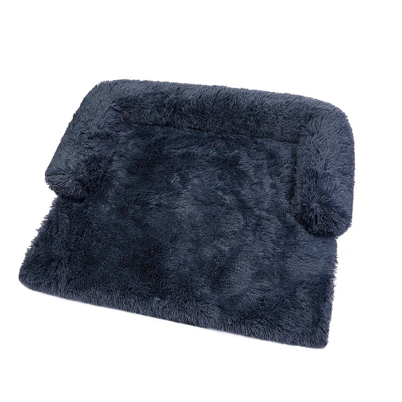 Pet Mat Plush Dark Grey