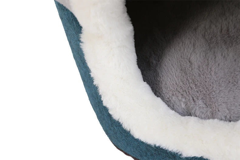 Pet Cat Bed Plush Small