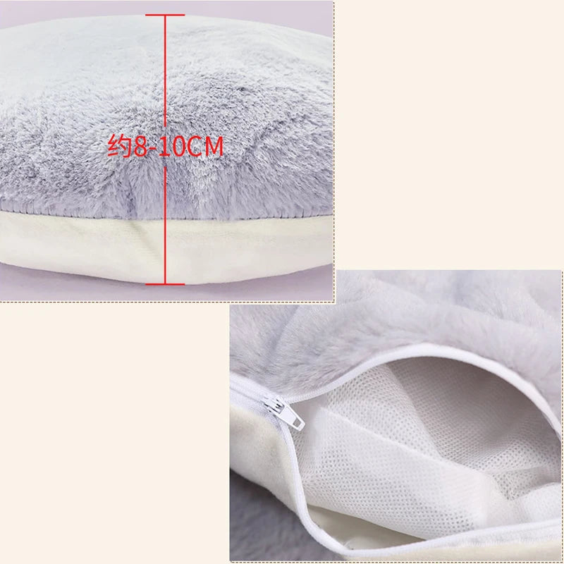 Pet Cat Bed Plush Small