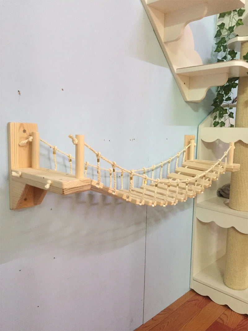 Pet Cat Bridge Wooden