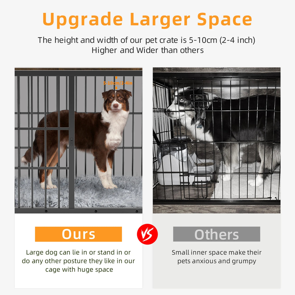 Pet Cage Black
