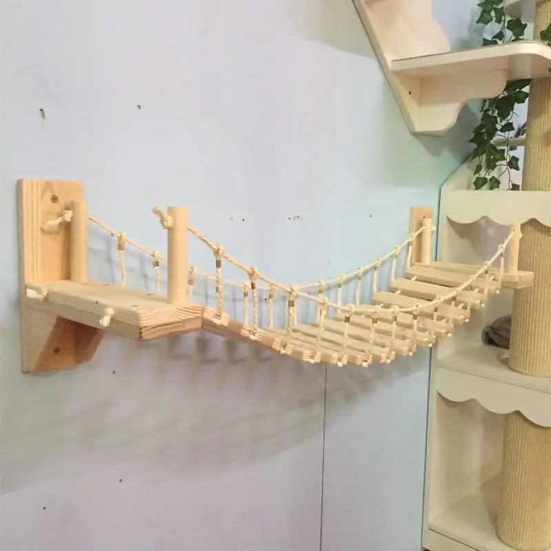 Pet Cat Bridge Wooden