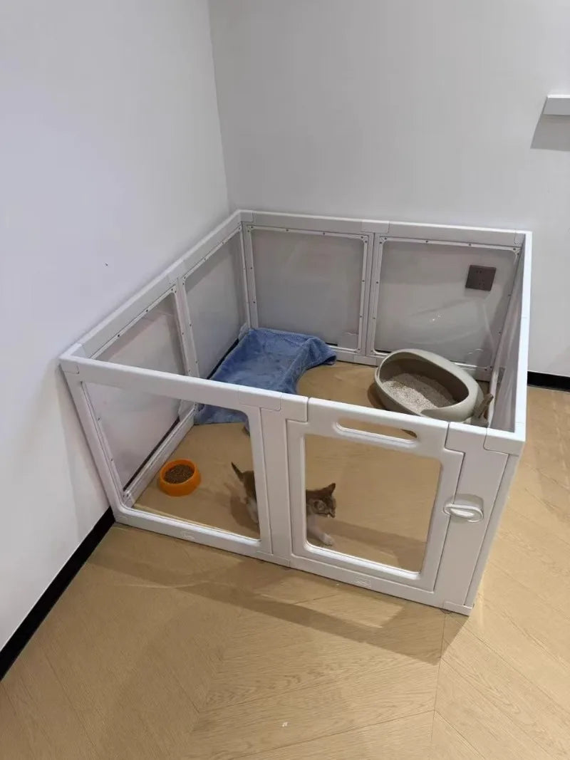 Pet Pet Fence Transparent Small