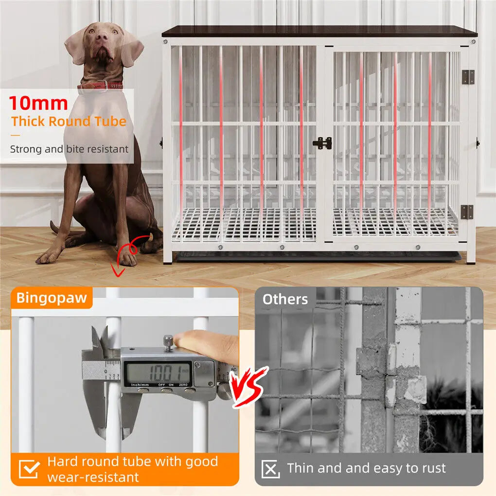 Pet Cage Black