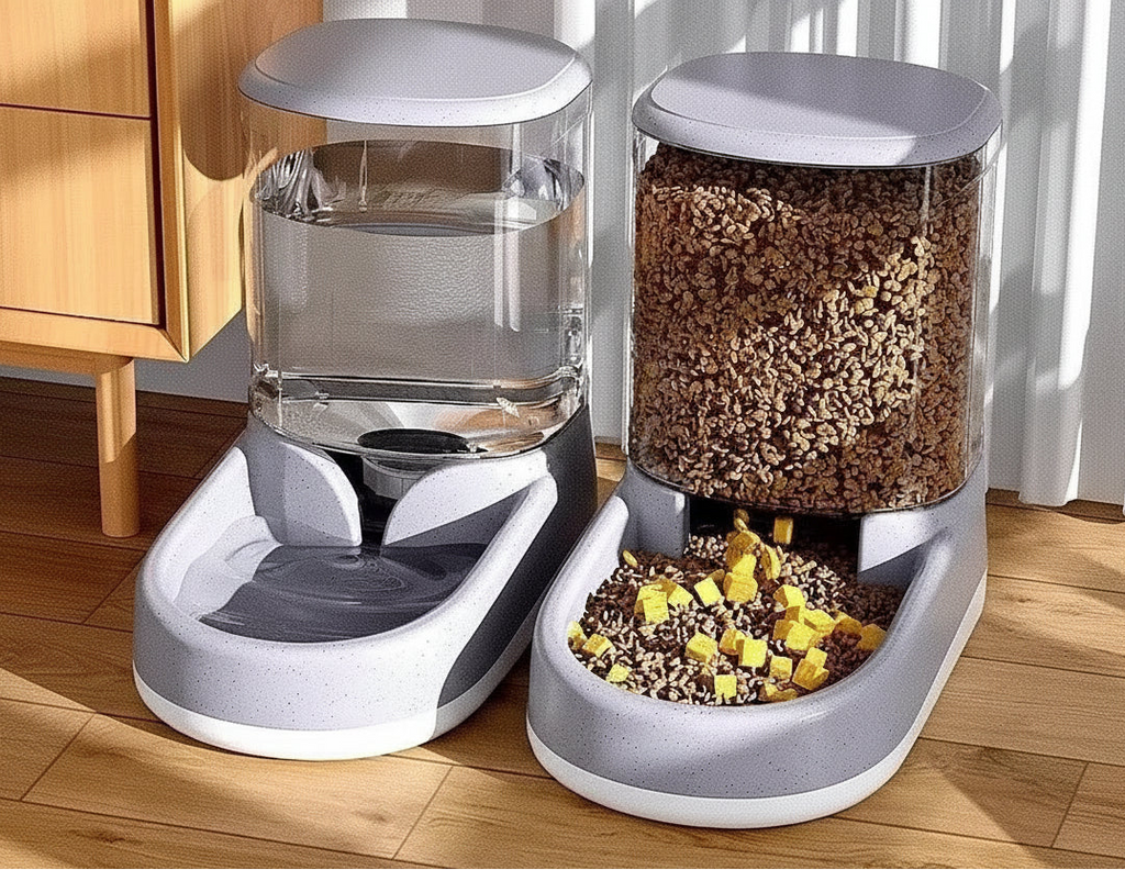 Pet Water Dispenser Grey Large