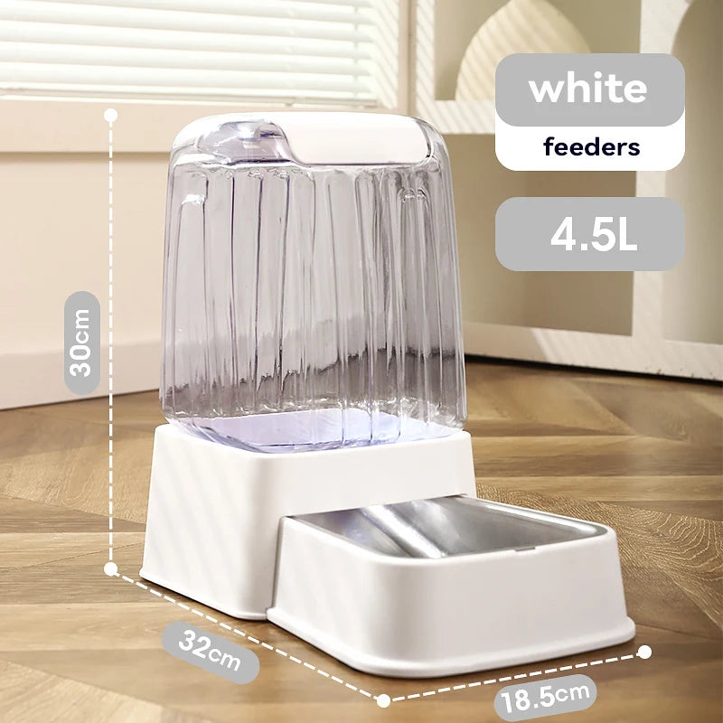 Pet Water Dispenser White 4.5L