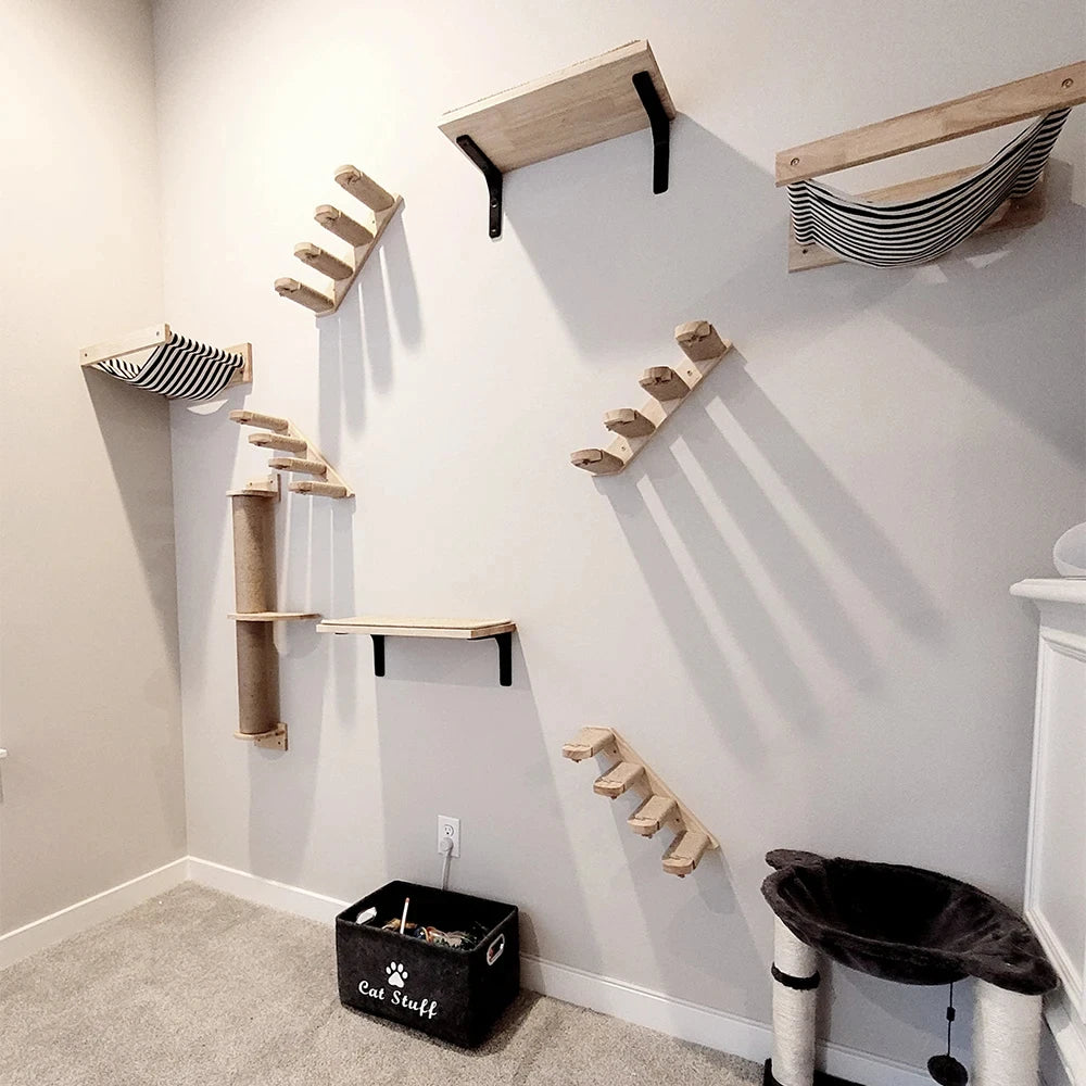 Pet Cat Tree Wooden
