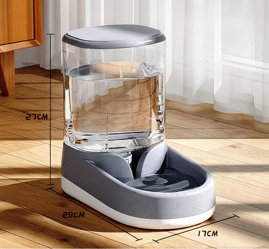 Pet Water Dispenser Grey Large