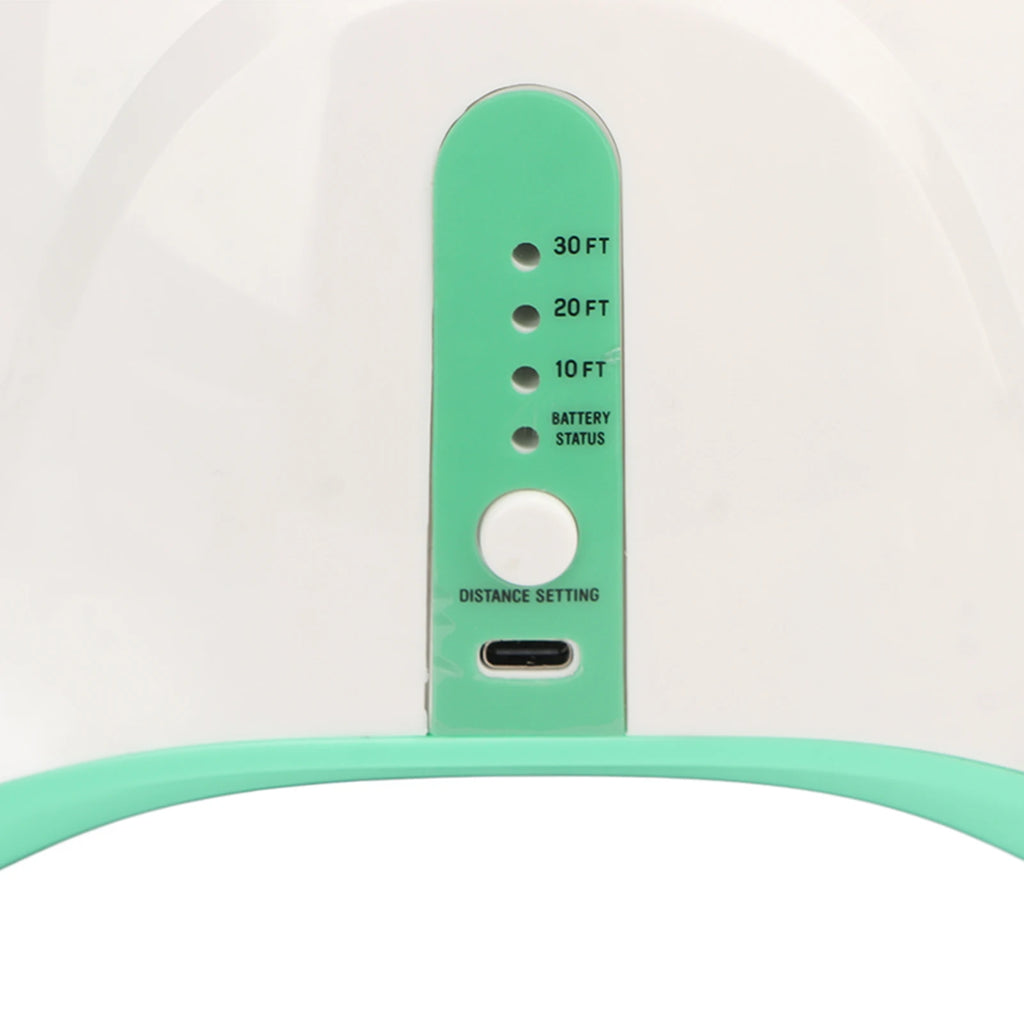 Pet Rechargeable Dog Ball Thrower for Indoor and Outdoor Play - Green