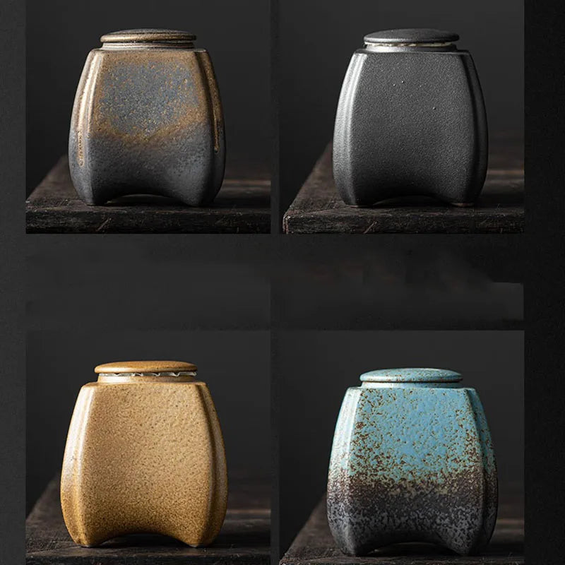 Pet Urn Memorial Green