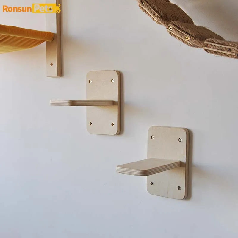 Pet Cat Shelf Wooden