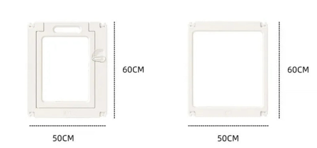 Pet Pet Fence Transparent Small