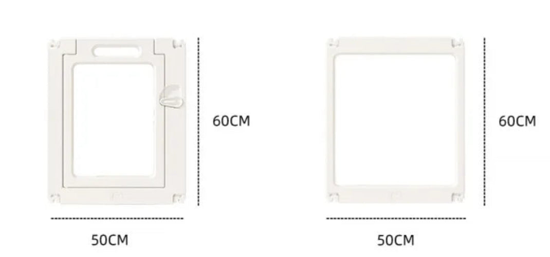 Pet Pet Fence Transparent Small