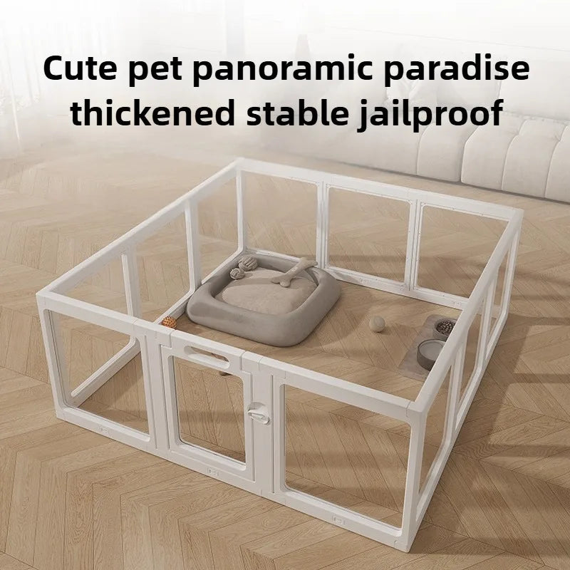 Pet Pet Fence Transparent Small