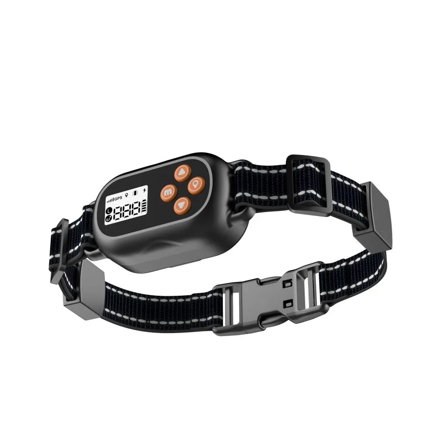 Pet GPS Collar Waterproof Black