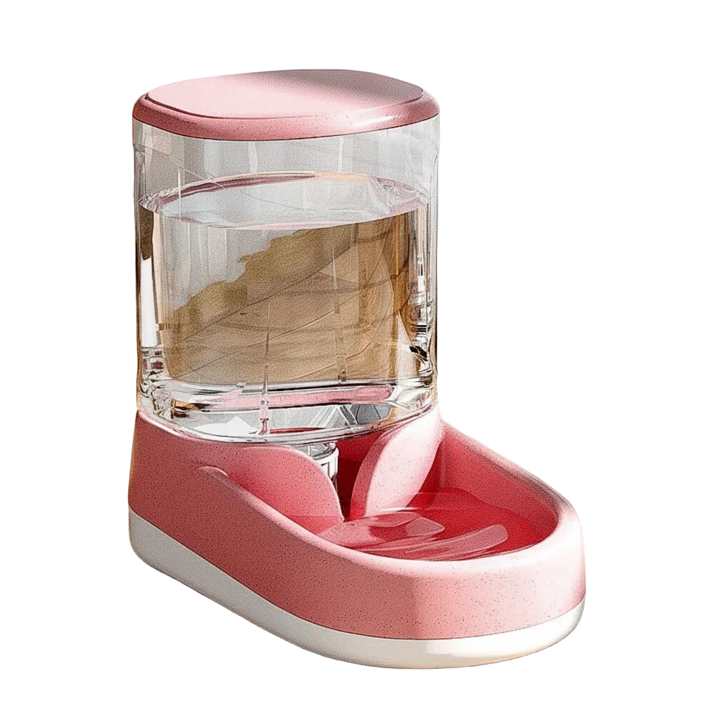 Pet Water Dispenser Pink Large