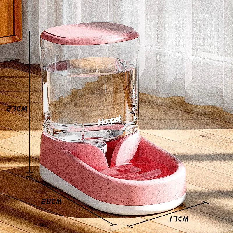 Pet Water Dispenser Pink Large