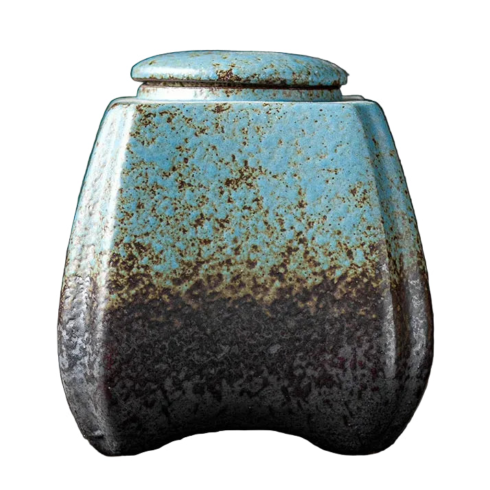 Pet Urn Memorial Green