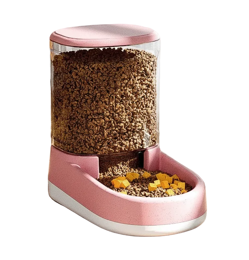 Pet Feeder Pink Large