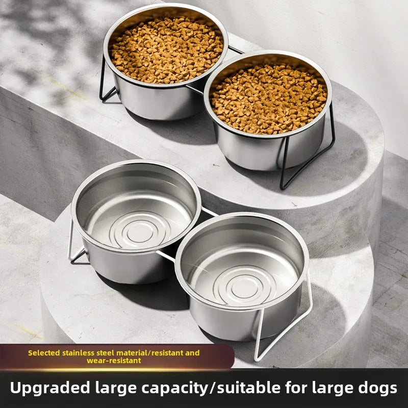 Pet Feeder Stainless Steel Large