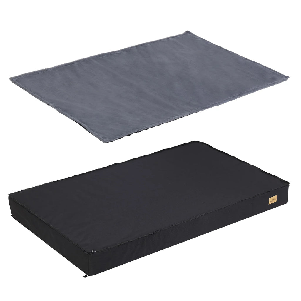 Orthopedic Dog Bed for Large Dogs with Waterproof Lining and Non-Slip Base, Machine Washable