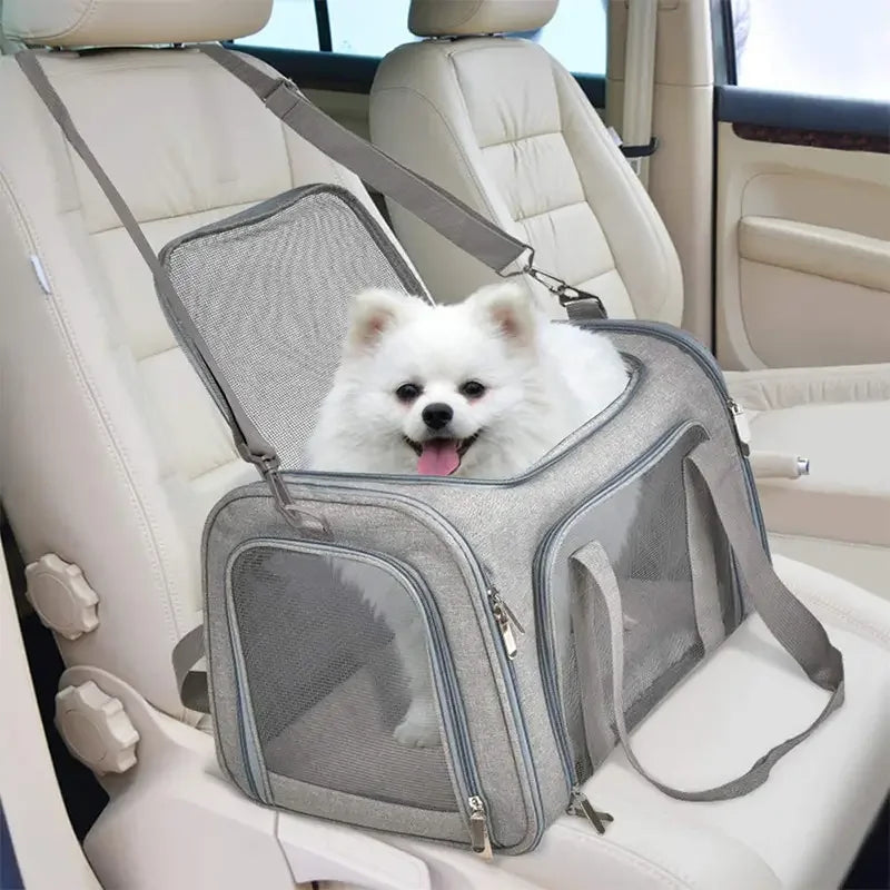 Pet Carrier Soft Blue