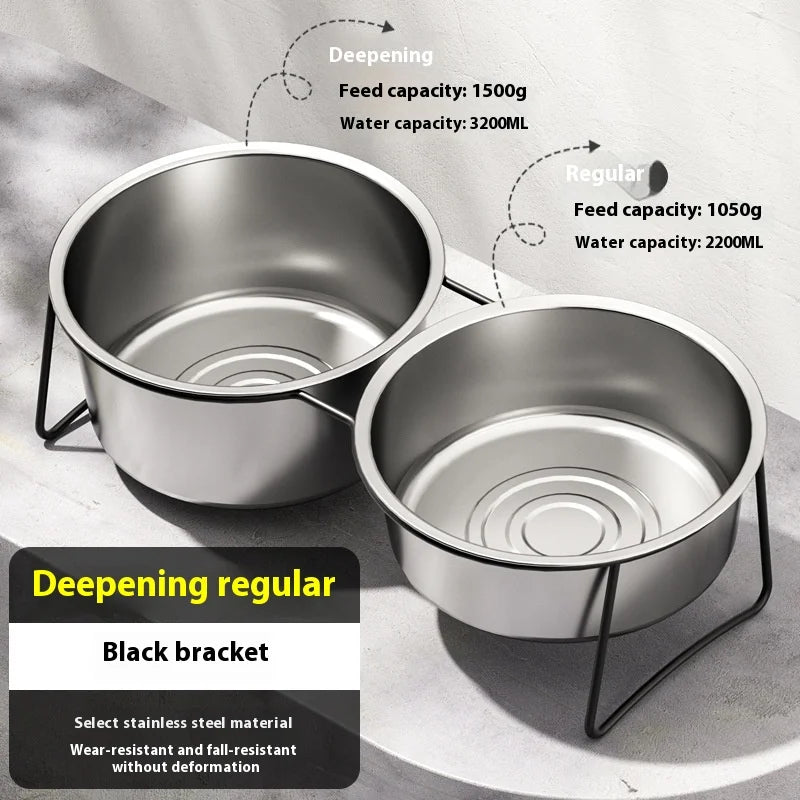 Pet Feeder Stainless Steel Large