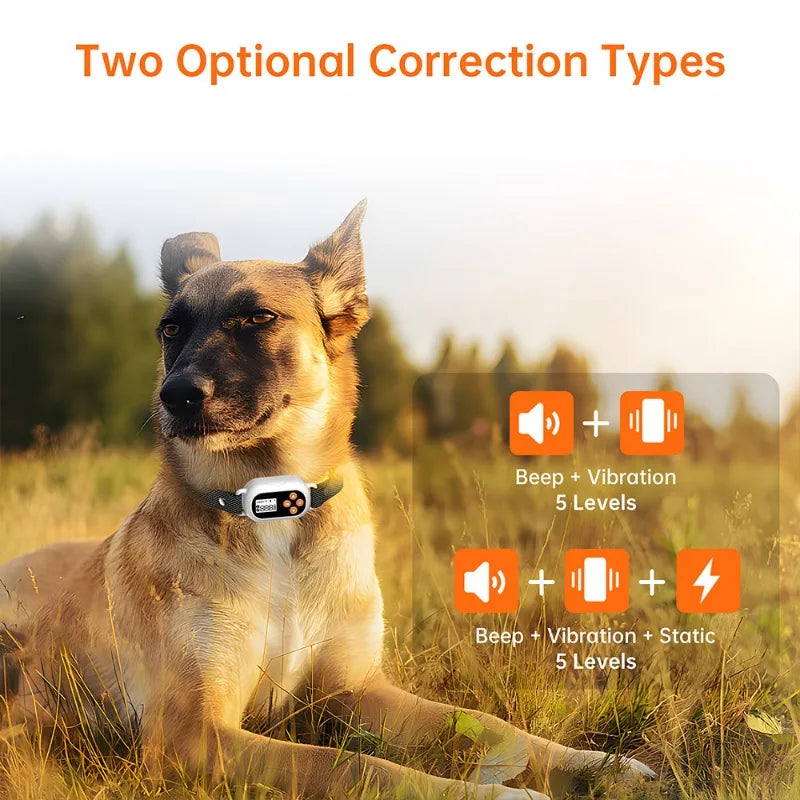 Pet GPS Collar Waterproof White