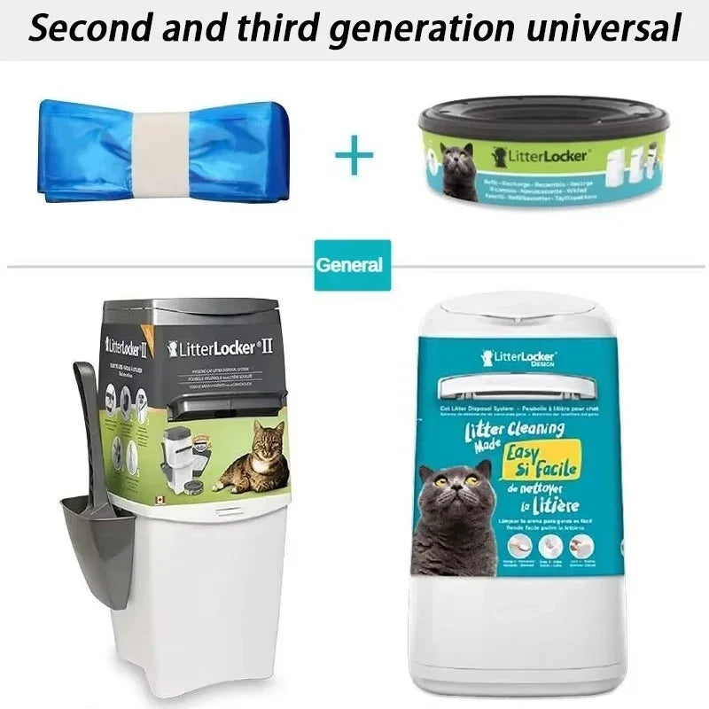 Pet Litter Bags Blue