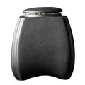 Pet Urn Ceramic Memorial Grey
