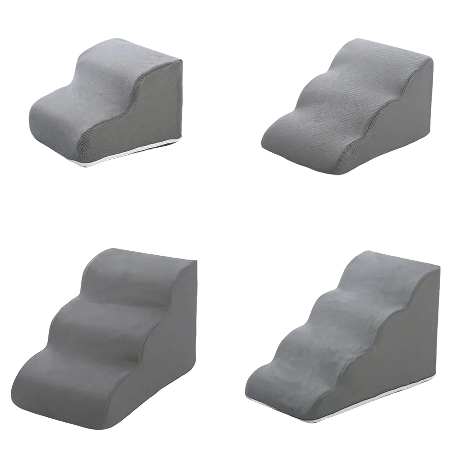 Pet Stairs Light Grey