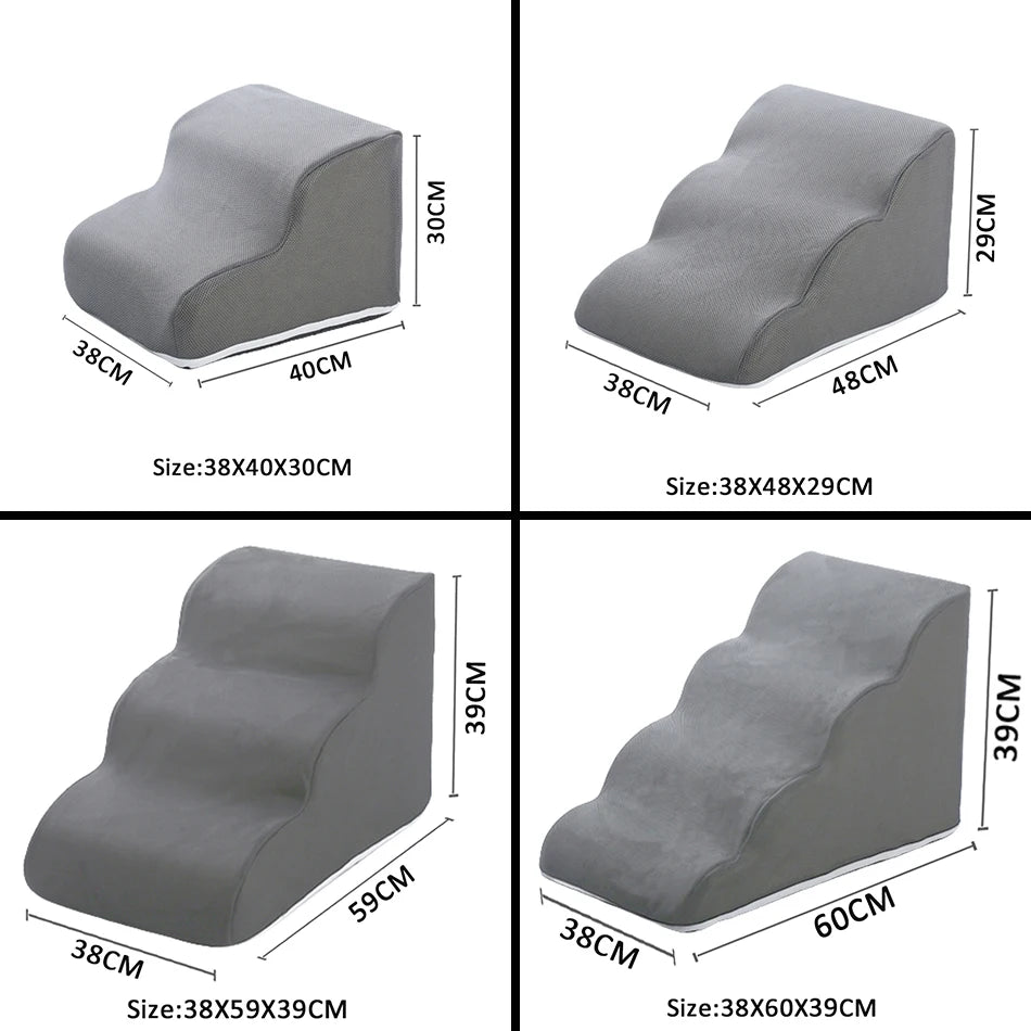Pet Stairs Light Grey