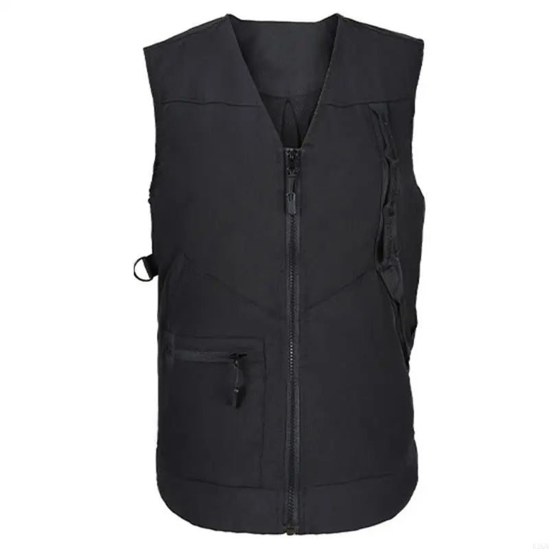 Dog Training Vest Professional Work Vest with Functional Storage for Dog Trainers colour Black