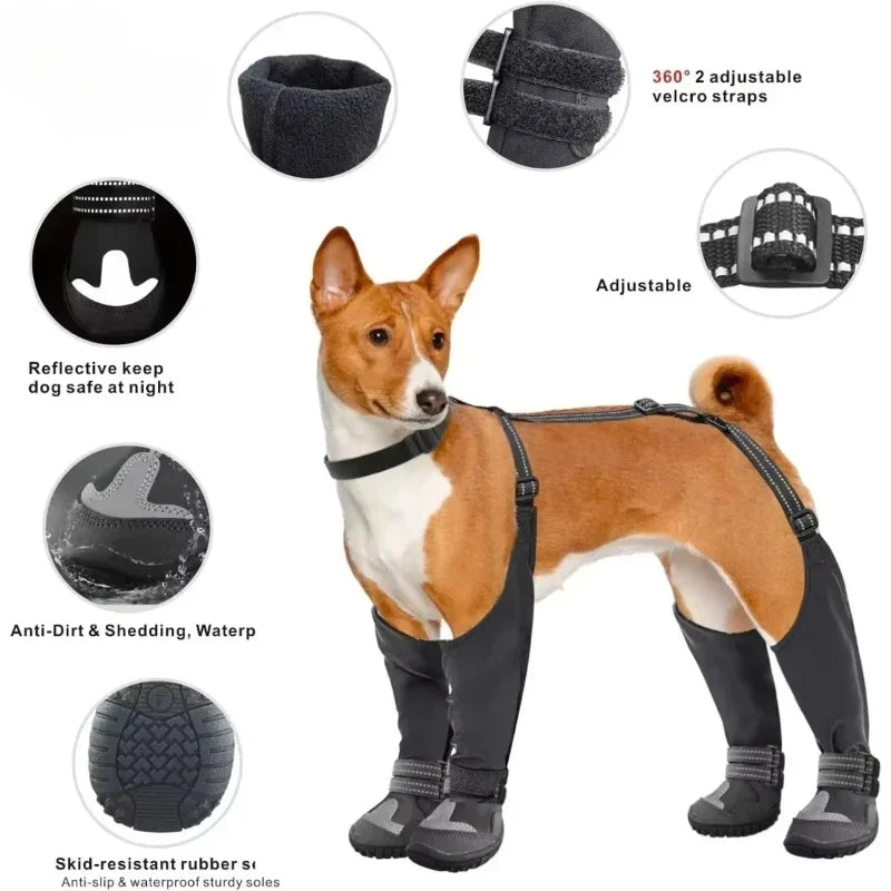 Pet Dog Boots Waterproof XS