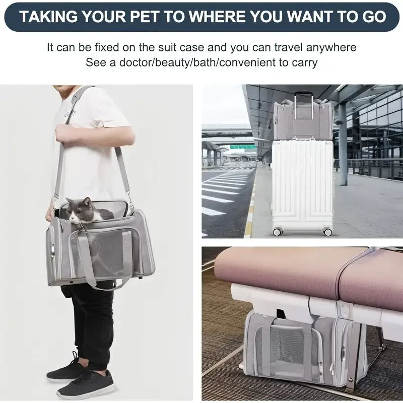 Pet Carrier Soft Pink