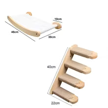 Pet Cat Hammock Wooden
