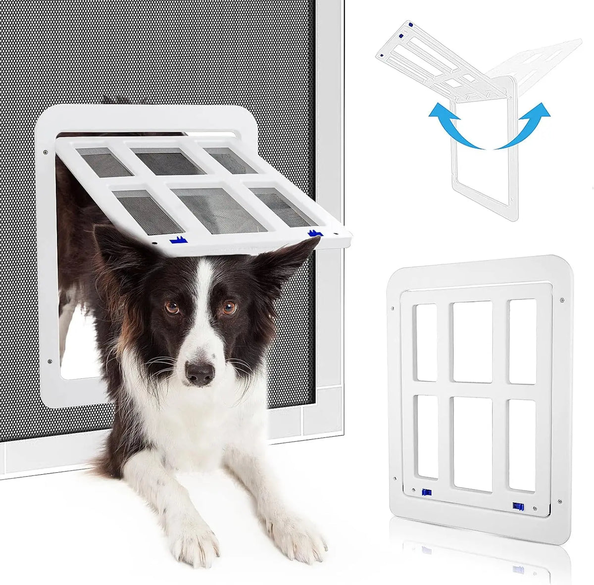 Pet Pet Door Magnetic White