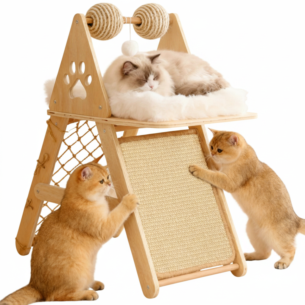 Pet Cat Tree Plush