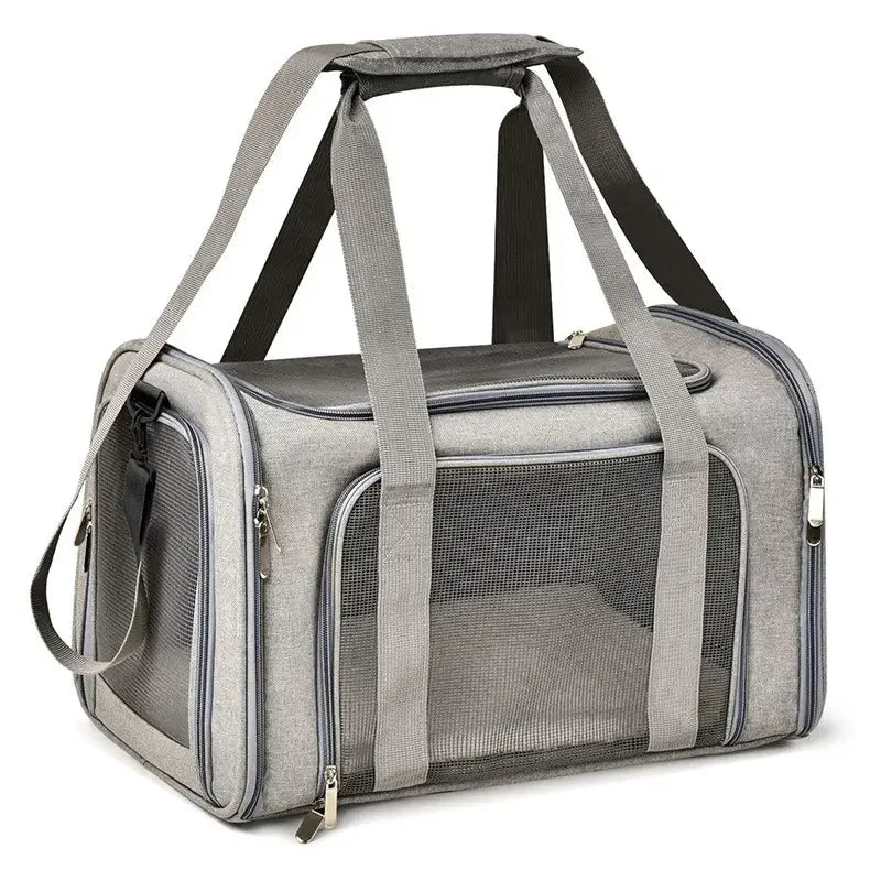 Pet Carrier Soft Grey