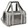Pet Carrier Soft Grey