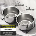 Pet Feeder Stainless Steel Large
