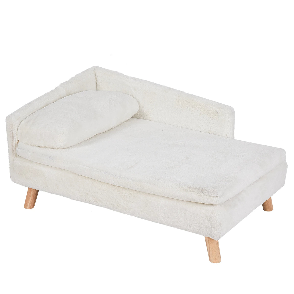 Pet Bed Waterproof White Small