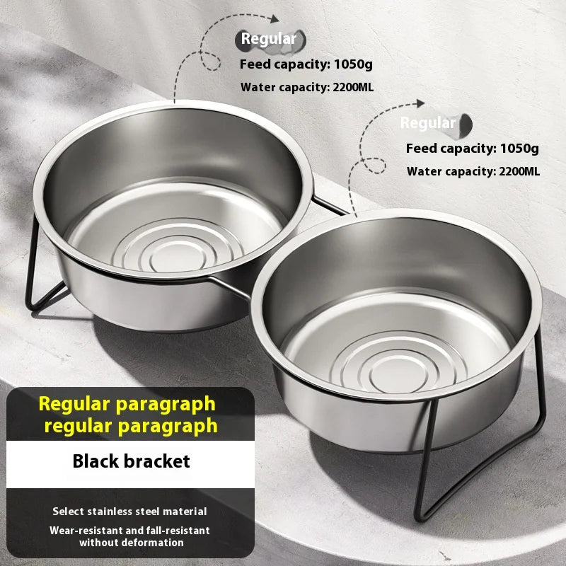 Pet Feeder Stainless Steel Large