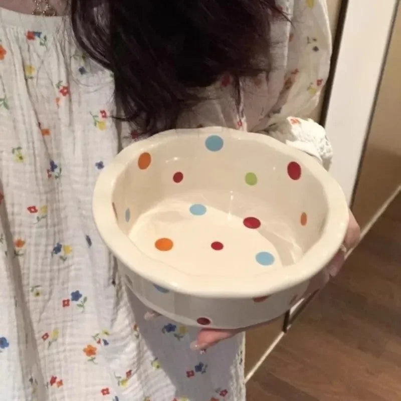 Pet Bowl Ceramic Yellow